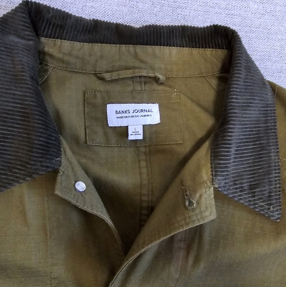 Banks Journal army green chore jacket - Picture 5 of 5